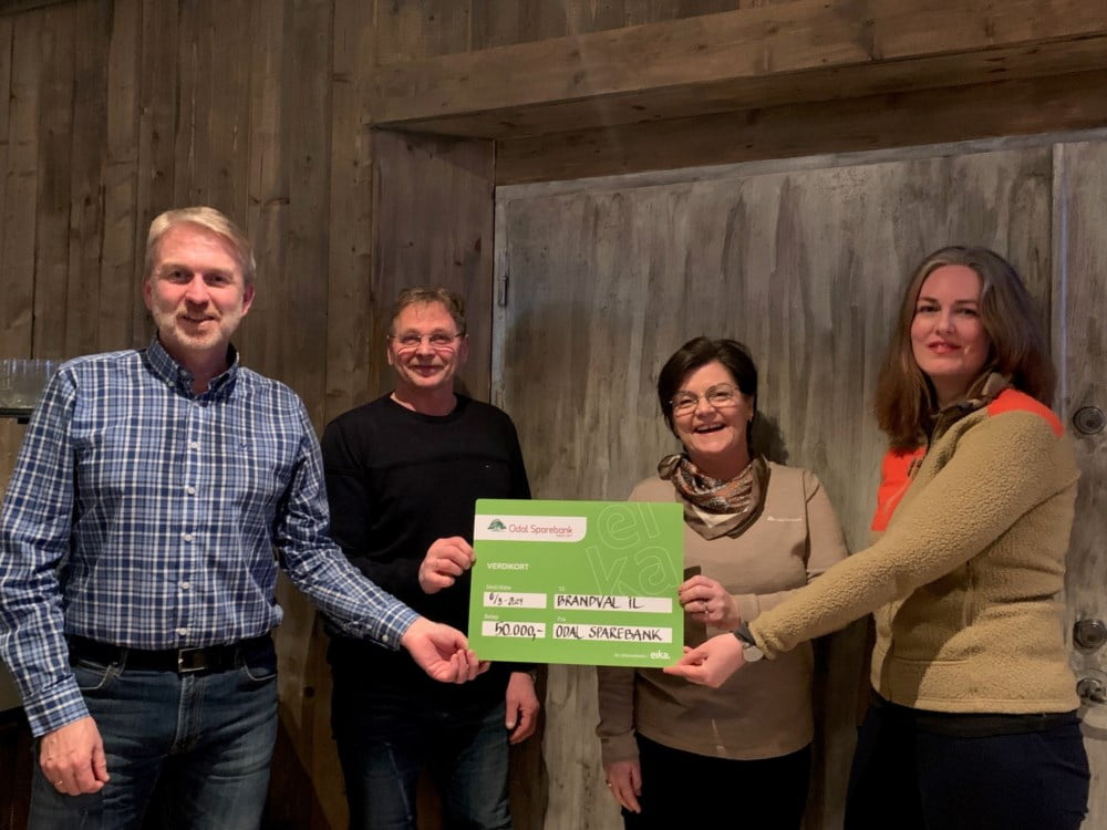 utdeling av gavemidler til brandval il