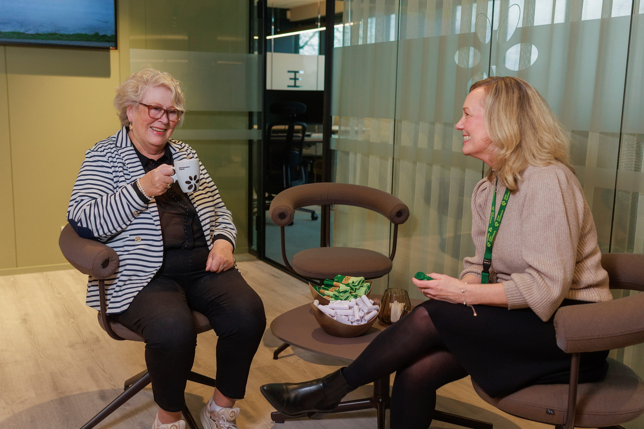 odal sparebank, kaffekopp, rådgiver, hilde inngjerdingen