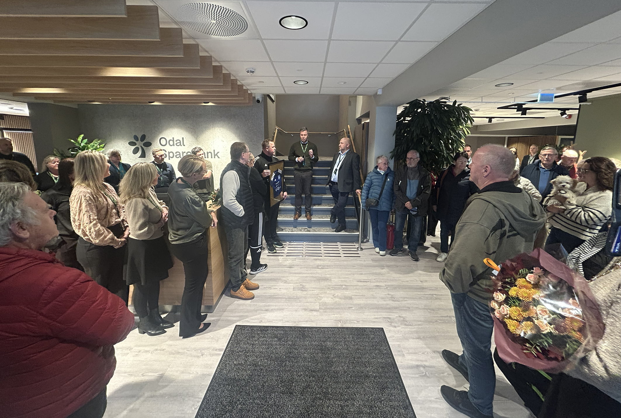 Åpning nytt kontor på Råholt, Odal Sparebank Gruppen